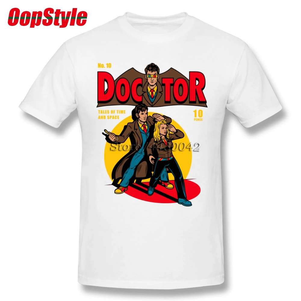 Футболка для мужчин Doctor Who Dr Прямая поставка хлопковая футболка с коротким
