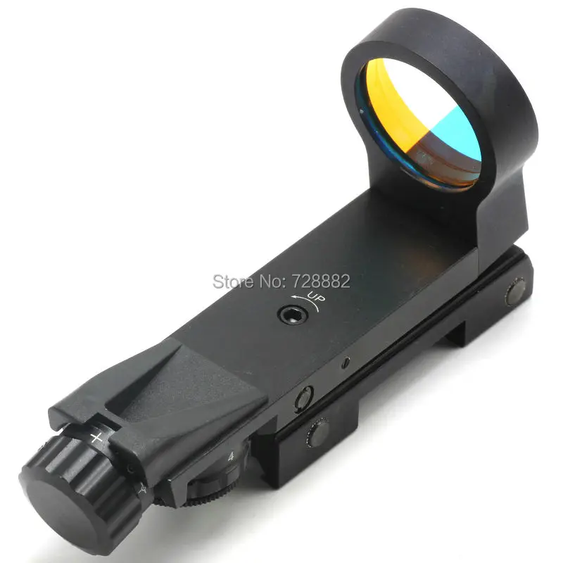 Тактический оптический прицел с 4 точками в красный горошек 1X30 20 мм рельсовый