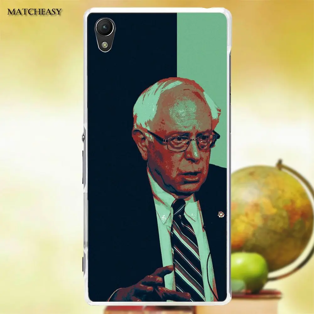 Oedmeb мягкий чехол Аксессуары для Sony Xperia Z Z1 Z2 Z3 Z4 Z5 compact Mini M2 M4 M5 T3 E3 XA Bernie Sanders |
