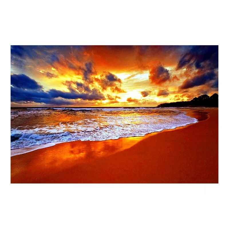 Настенные художественные картины домашний декор рамка 1 шт. красивый пляж