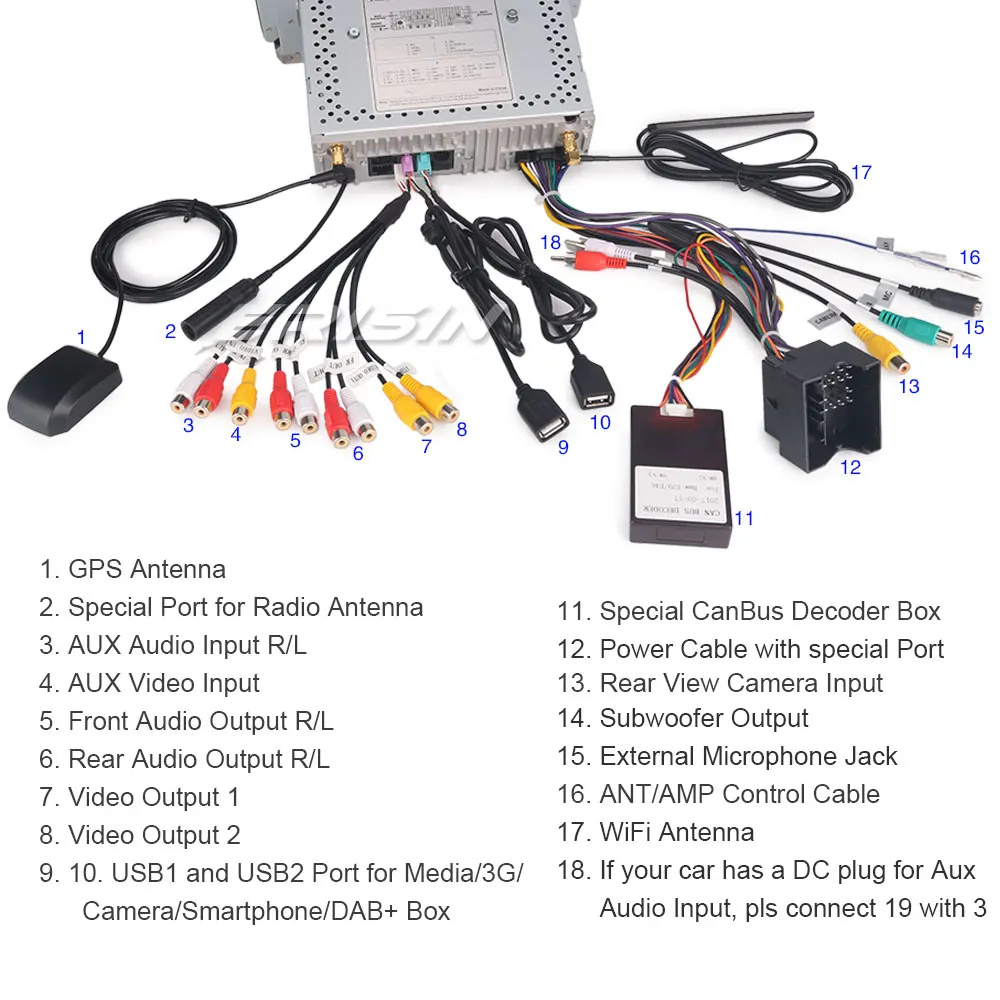 Erisin ES7346B 2 din Android 8 0 Восьмиядерный 4 Гб ОЗУ DVD GPS DAB для BMW E46 радио BT|Автомагнитолы| |