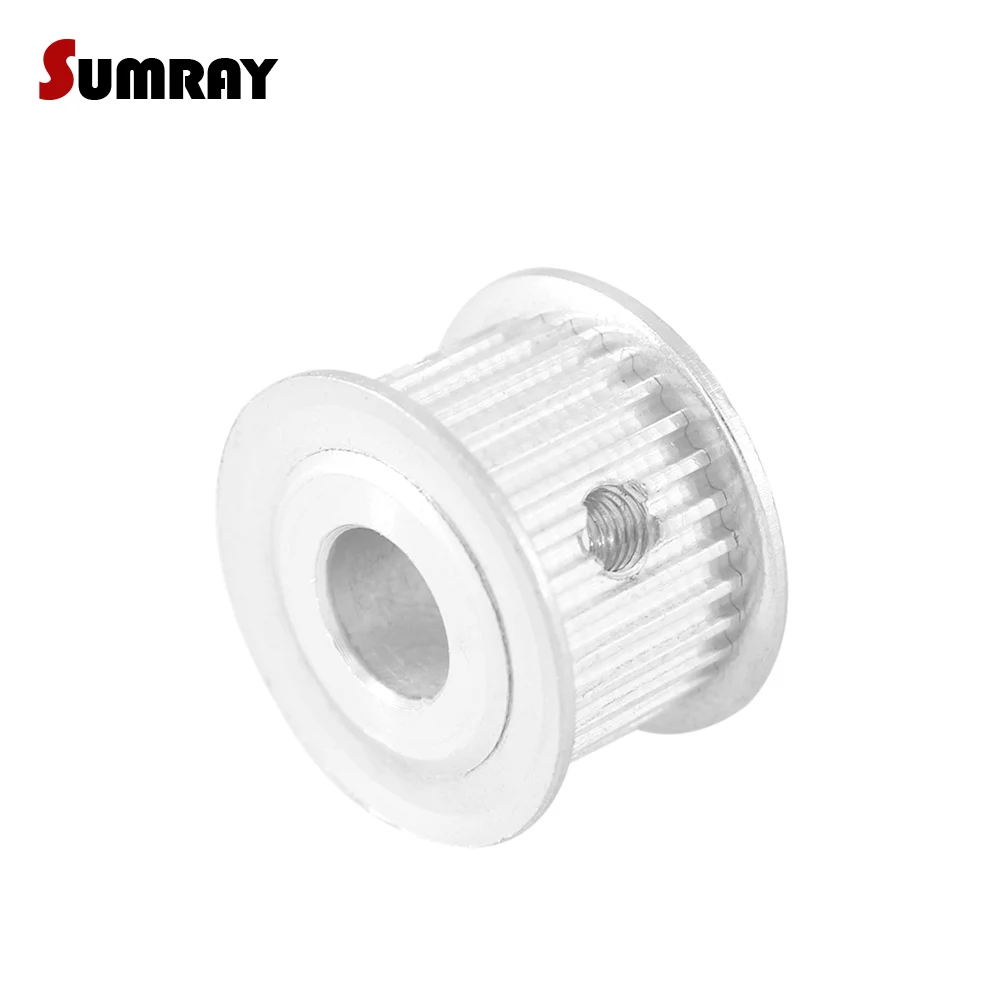 Шкив зубчатого ремня SUMRAY MXL 35T 5/6/6.35/7/8/10/12 мм с внутренним отверстием алюминиевый