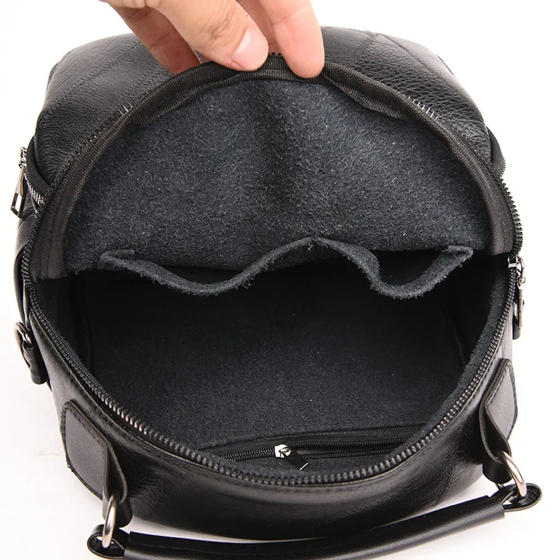 

2019 Female New Backpack Multi-use Student Bag Casual Travel Backpack Shoulder Bag For Traveling Hiking Ladies Leather Backpack