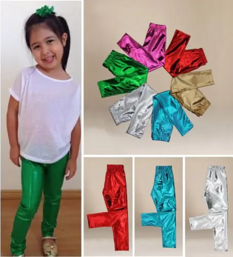 Pudcoco яркий Обувь для девочек Узкие брюки одежда малышей Дети девушка Мерил