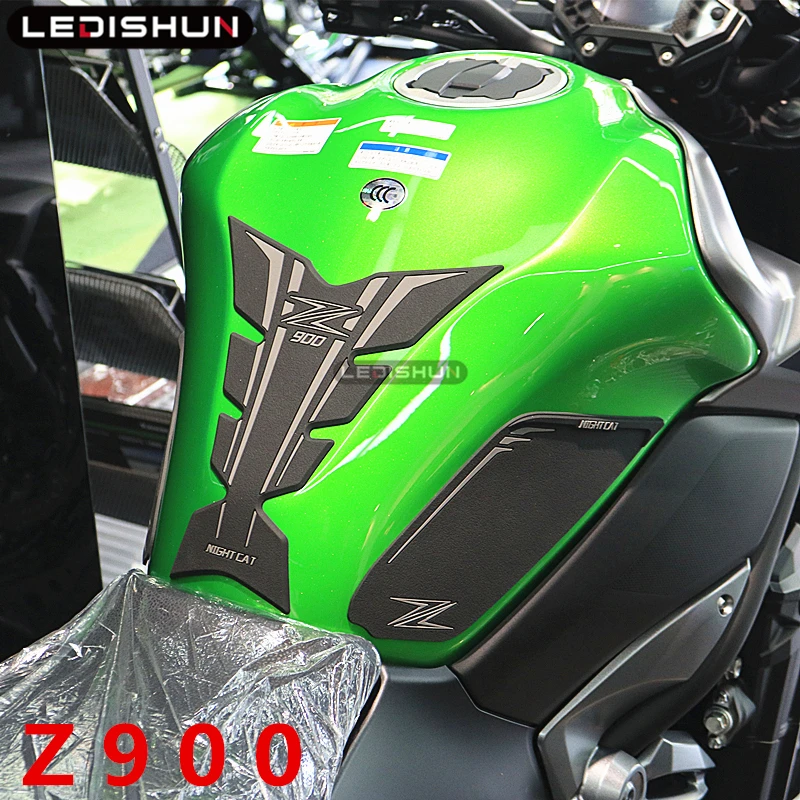 Наклейка на бак мотоцикла Kawasaki Z650 NINJA650 Z900 X300 VERSYS X250|Накладки и декоративные