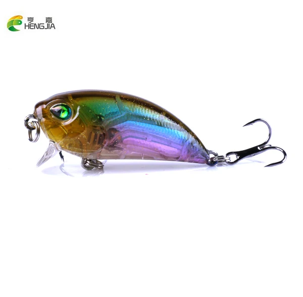HENGJIA 1 шт. 4 8 см г вобберы плавающая приманка для рыбалки крючки Crankbait artiiais pesca
