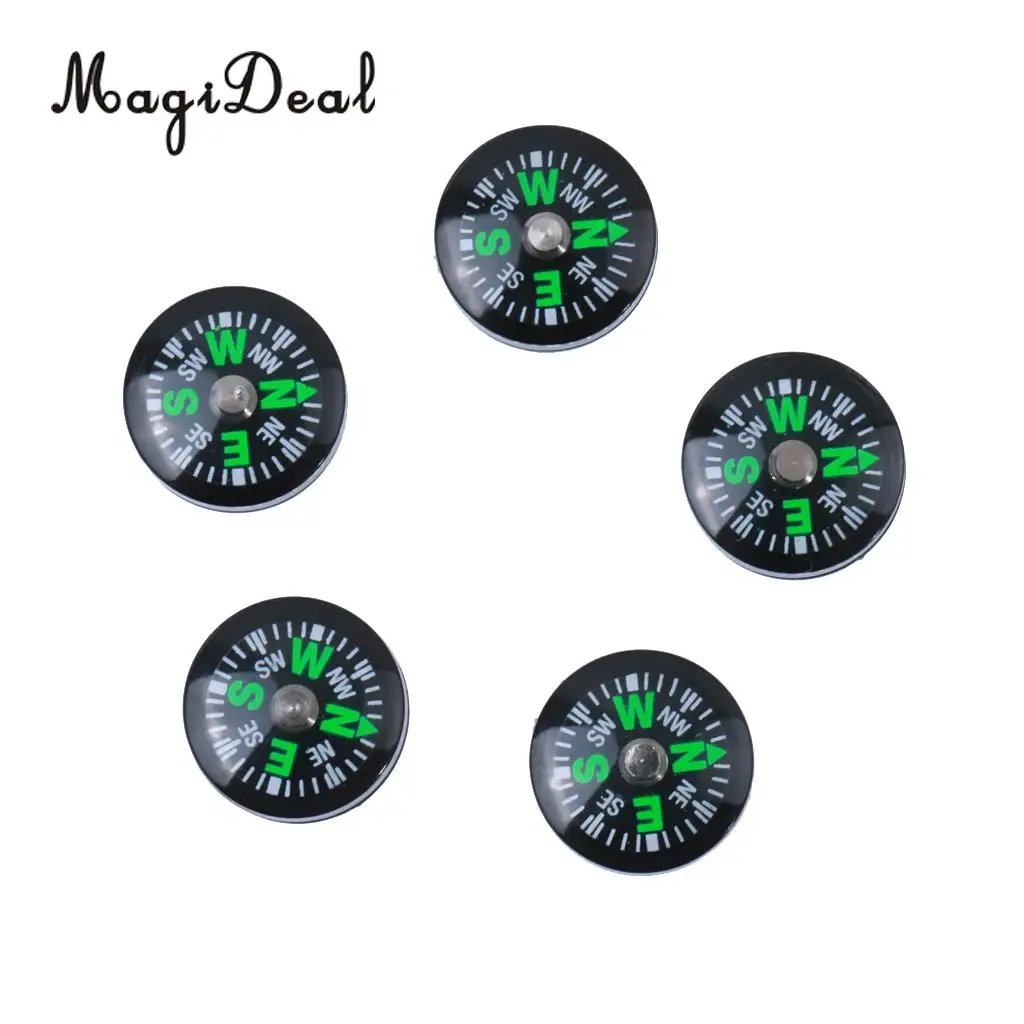 

MagiDeal 5 шт. карманный мини-Компас с жидкостью для выживания на природе для кемпинга туризма путешествий рыбалки аксессуары