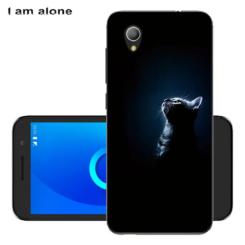 Solf TPU HH72 Чехол для телефона I am alone для Alcatel 1 5033D 5033 5033A 5033Y 5033X5,0 дюймов, Модный милый цветной Чехол для мобильного телефона из ТПУ - Цвет: Solf TPU HH72