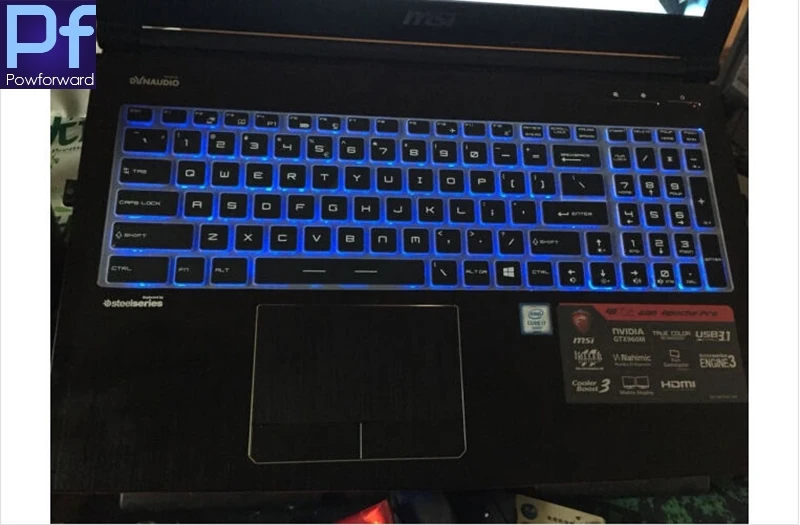 15 15.6 17.3 17 inch Laptop Keyboard cover Protector for MSI GE63VR Raider/17.3&quot GE73VR Raider Premium Gaming NB notebook | Компьютеры