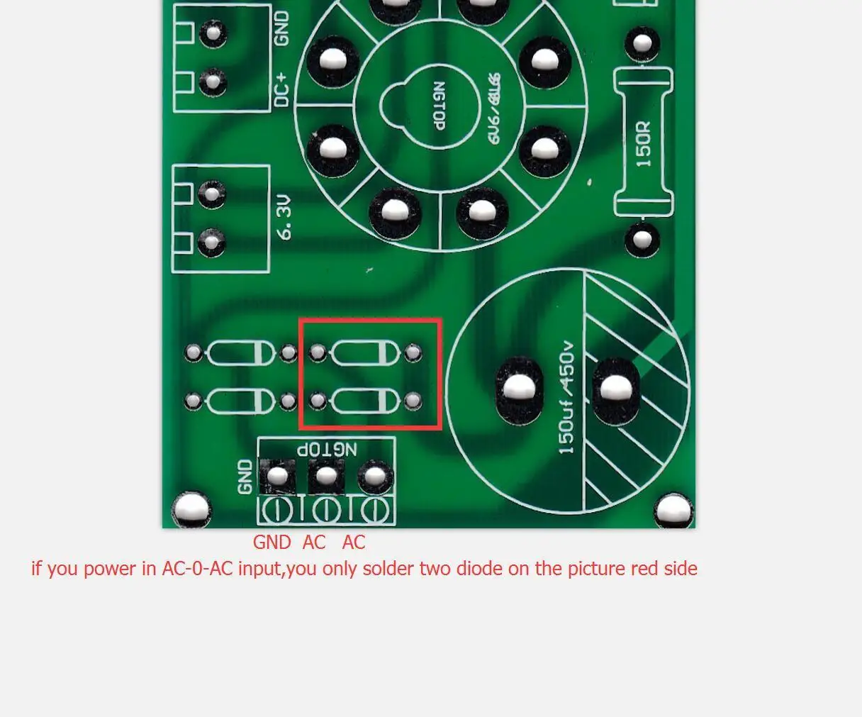 6V6 6L6 6P6P EL34 6P3P KT88 трубка источник питания выпрямителя PCB плата предусилителя предусилитель