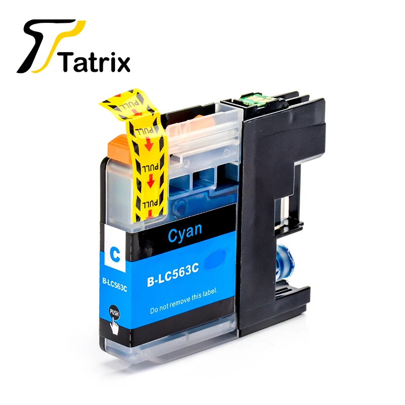 Чернильный картридж Tatrix LC563 для принтера Borhter J2510 J3520 J3720 печати на принтере|ink