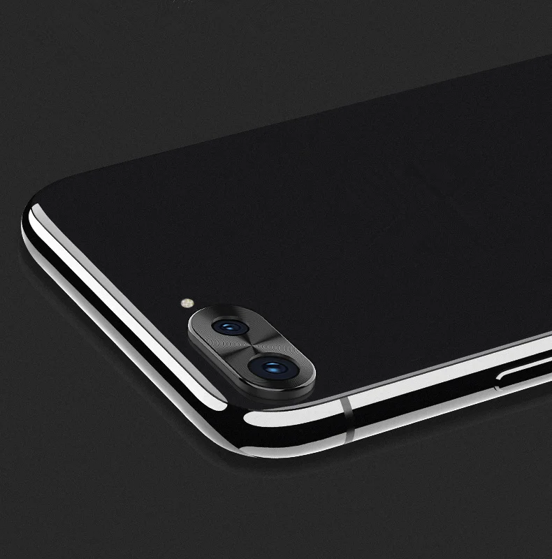 Роскошный протектор для объектива камеры iPhone8 8 Plus металлический задний полное