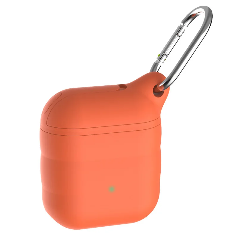 F8-No headphones Waterproof Case For Apple AirPods Cover For Waterproof Case Supports Wireless Charging AirPods Case Accessories - Цвет: F8-No headphones