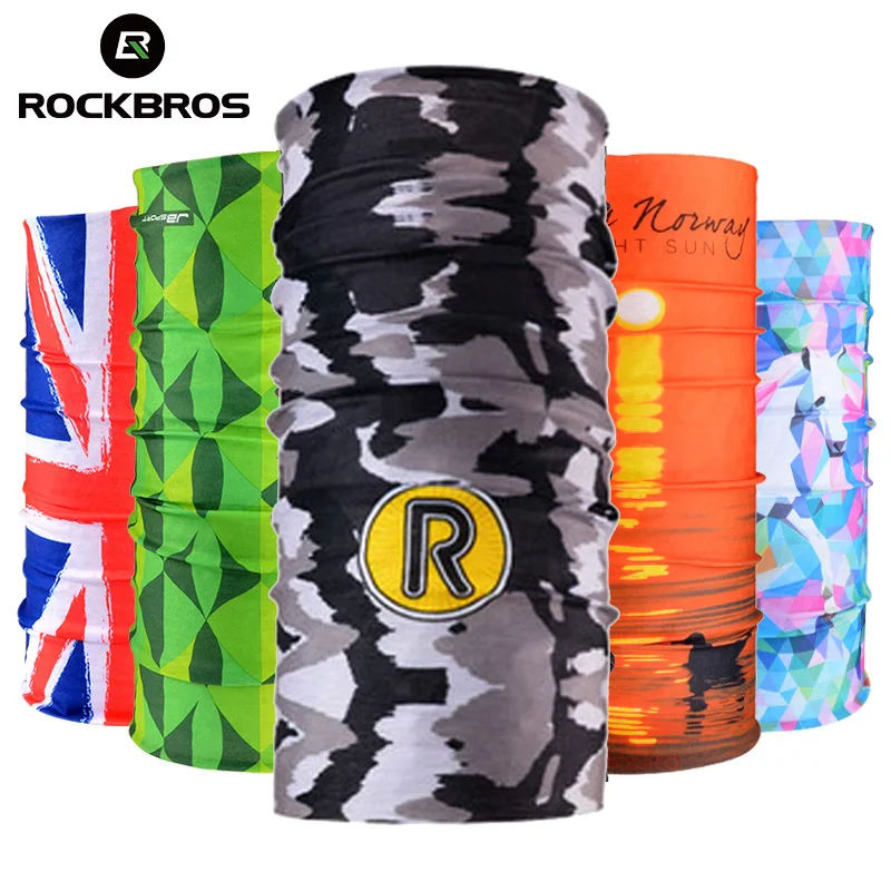 ROCKBROS Головные уборы для велосипедного спорта Спорт Шарф бег маска лица на