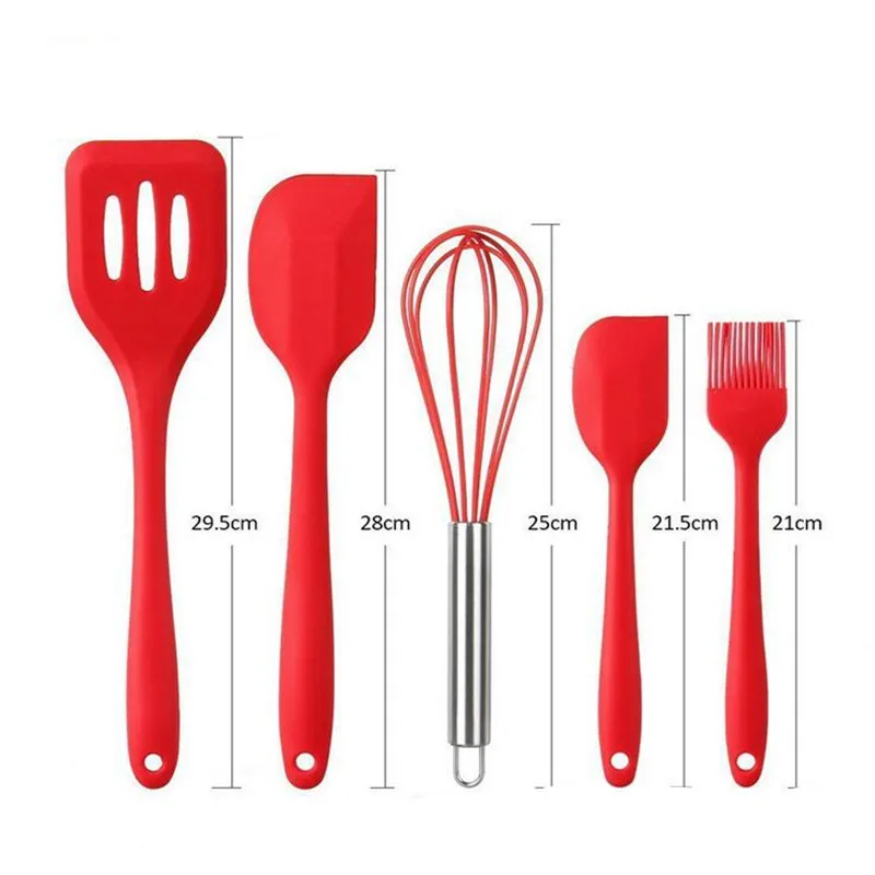 Термостойкий силиконовый набор для приготовления пищи 10 шт. кухонная утварь