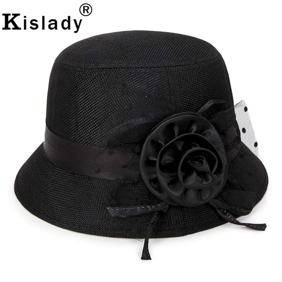 Модные элегантные фетровая шляпка шерстяная Шапки для Для женщин из нескольких