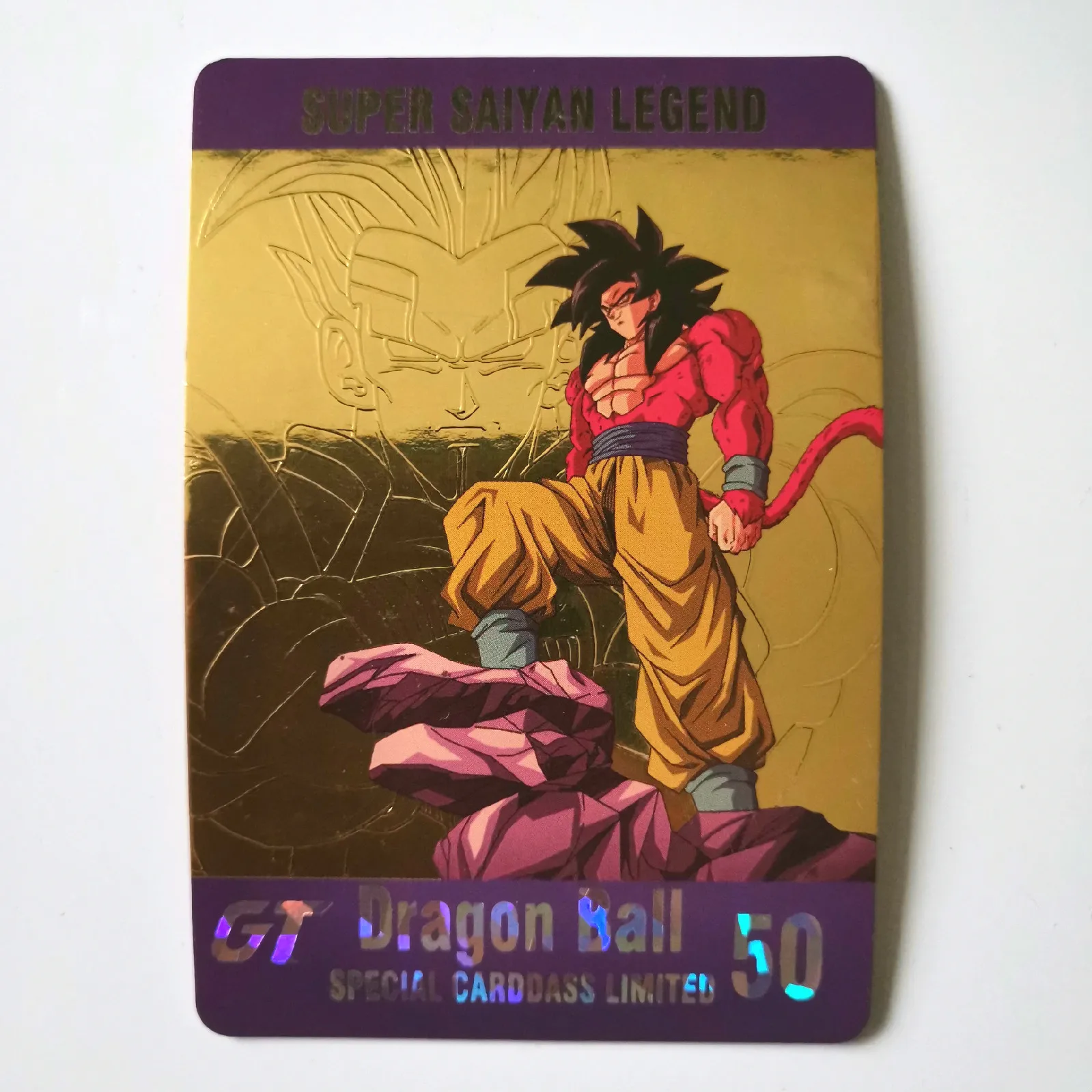 Горячая штамповка Dragon Ball Z Instinct Goku Vegeta Супер Герои битва карточная игра Коллекция аниме-открытки - Цвет: 16