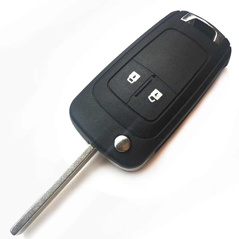 2 Кнопки 2 3 4 5 кнопок Складной флип чехол для ключей для Chevrolet Cruze 2009 2010 Aveo Epica Impala Camaro корпус автомобильного ключа дистанционного управления Fob крышка - Количество кнопок: 2 Кнопки