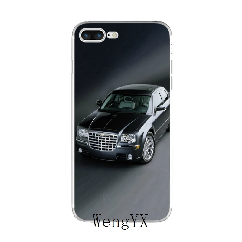 Модные Гоночная машина Chrysler Тонкий Силиконовый ТПУ мягкий чехол для iPhone X, 8, 8 plus, 7, 7 plus, 6 6s плюс 5 5S 5c SE 4 4S - Цвет: car-Chrysler-A-07