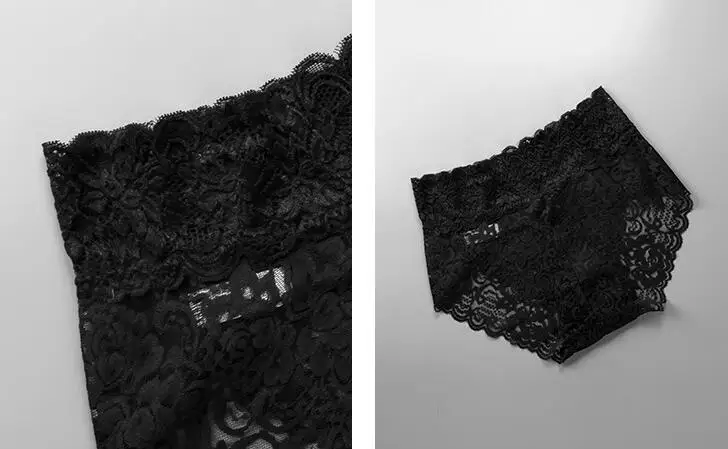Летнее нижнее белье Новое Кружевное сексуальное дышащее#7386 размер L XL XXL