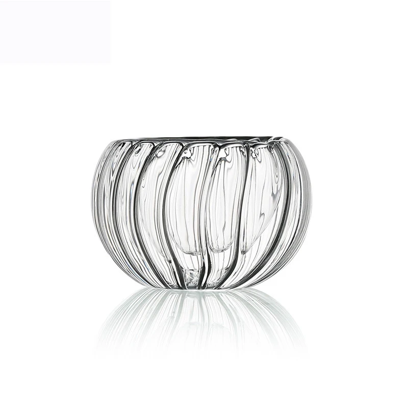 RSCHEF Pumpkin Cup Teacup High Boron Silicon Double Layer Tea Kung Fu | Дом и сад