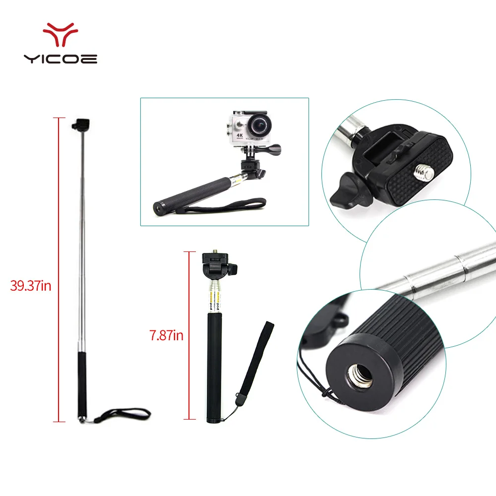 Нагрудный ремешок на запястье для Gopro Go pro hero 5 4 3 SJ4000 SJ5000 Xiaomi Yi 4K H9R комплект