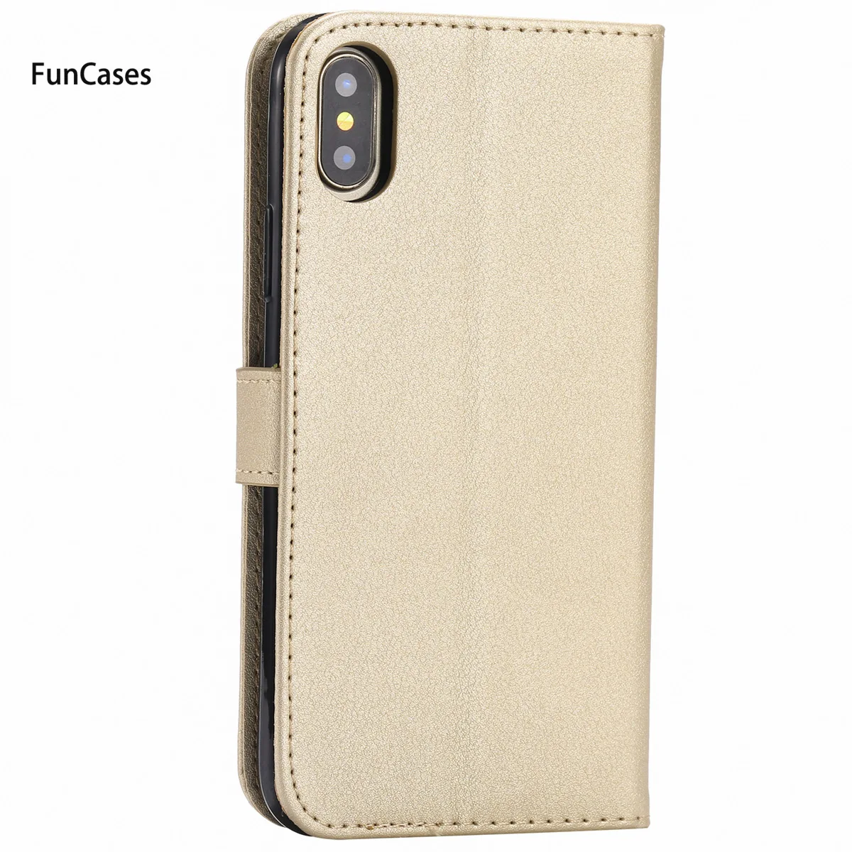 Роскошный чехол из искусственной кожи для iPhone X Capinha Мягкая силиконовая задняя