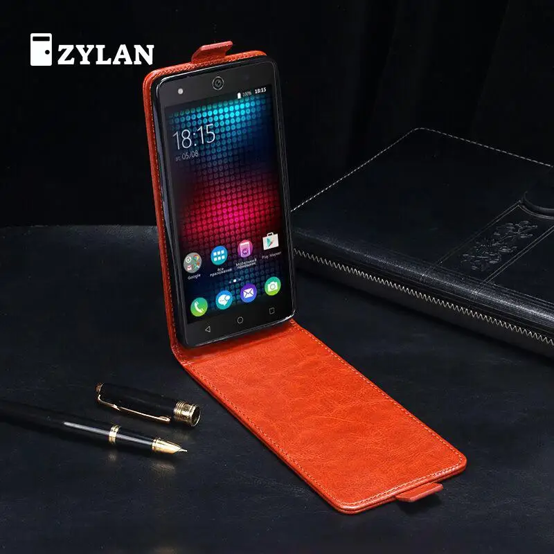 ZYLAN для Coque Bq Bqs 5050 чехол Strike Selfie Флип Кожа ТПУ задняя Fundas сумка и
