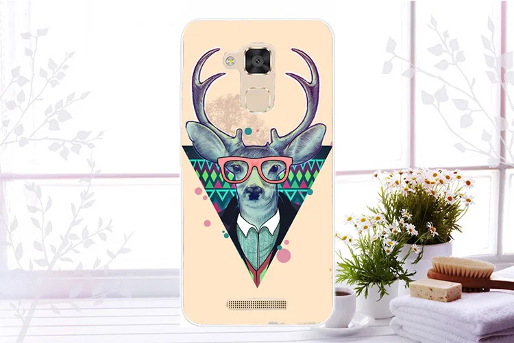 Чехол с рисунком для Asus Zenfone 3 Max ZC520TL чехол подставка цветами розы стильный дизайн