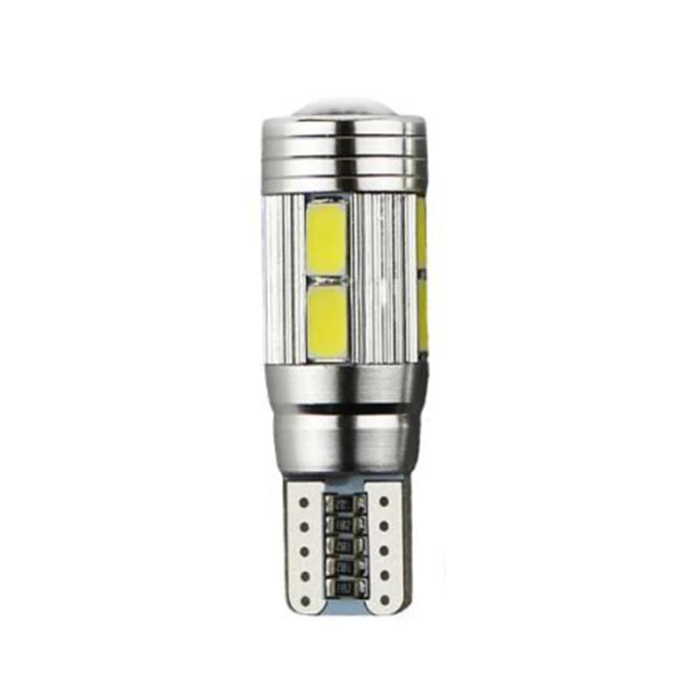 4 шт. Автомобильные светодиодные лампы T10 Canbus W5W 10 SMD 5630 5730 Светодиодные светильник