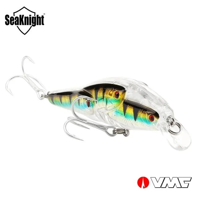 SeaKnight Minnow SK037 рыболовные приманки 1PC 10 2g 78 мм 0-1 0 м плавающая твердая приманка 3D