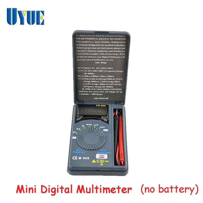 UYUE мини цифровой мультиметр портативный ЖК Электронный диагностический
