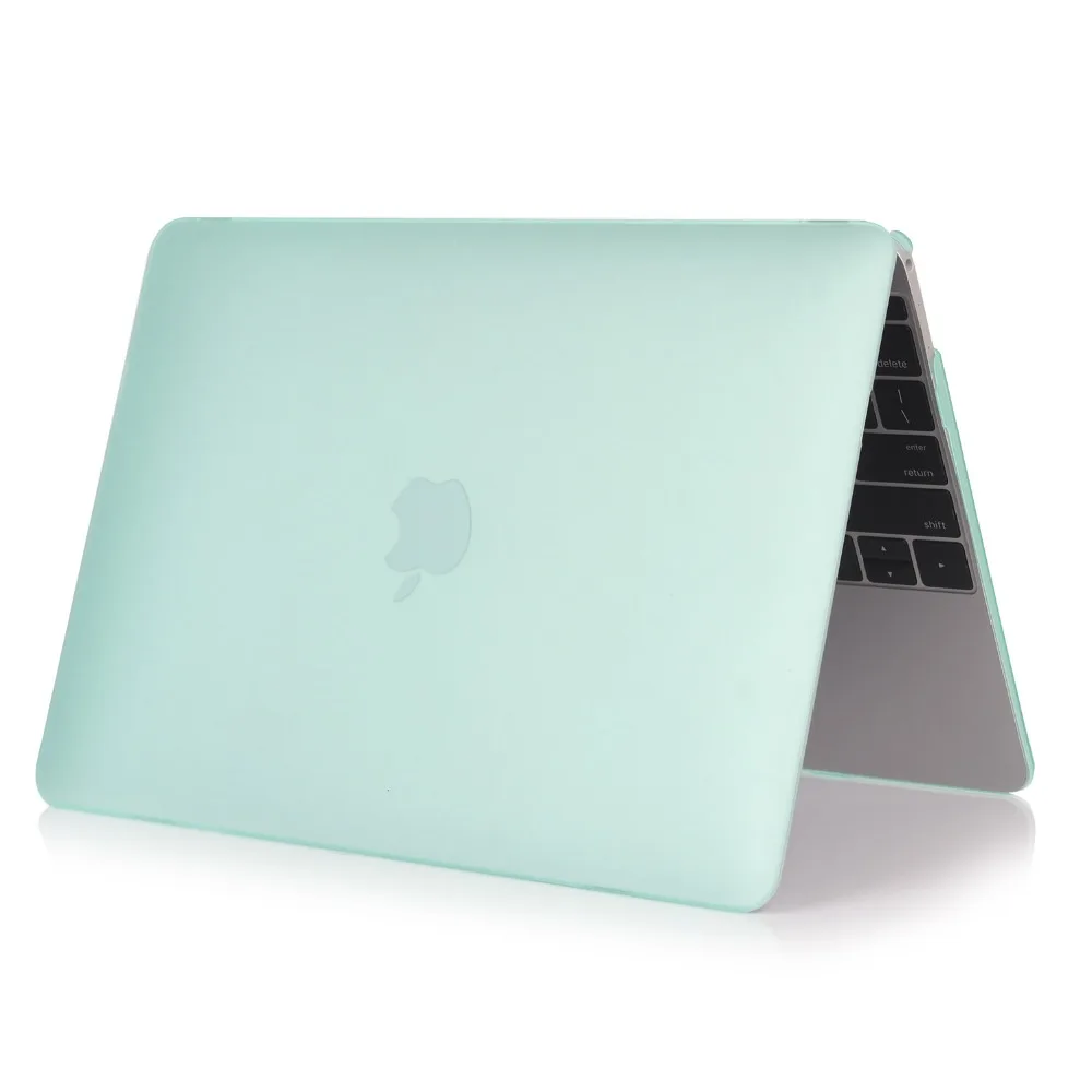 2017 Прозрачный матовый прорезиненный жесткий чехол для нового Macbook Air 11 13 Pro 15 Retina 12
