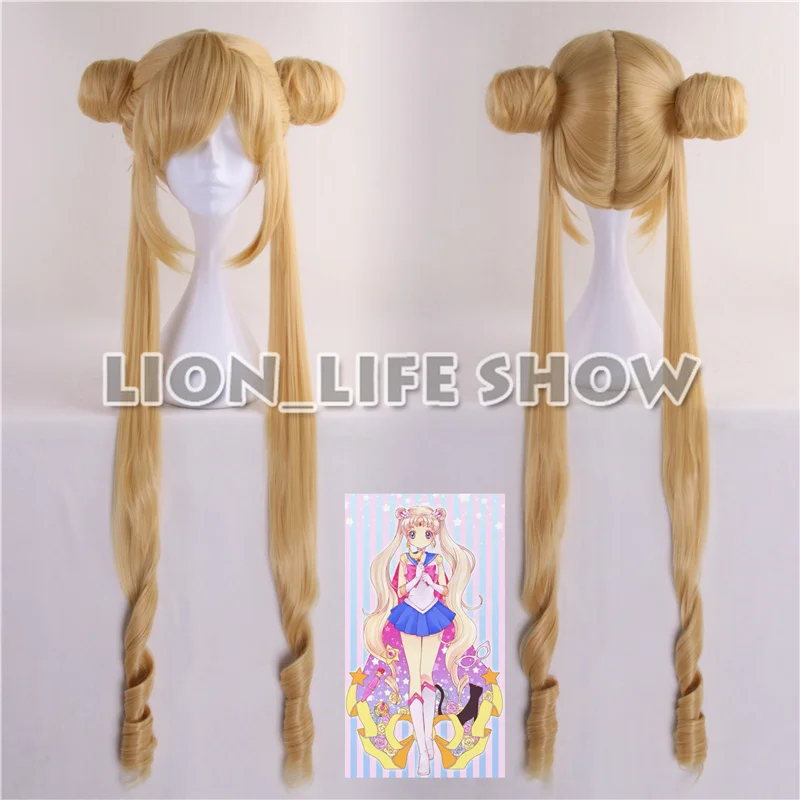 Сейлор Мун новый бриллиант принцесса спокойствие Tsuking Usagi Супер Золотой головной