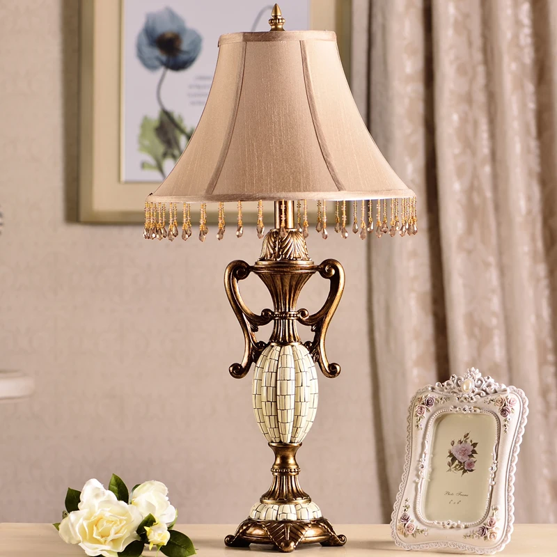 wanlang European creative retro table lamp bedroom bedside American Free shipping 5507 restricted area | Лампы и освещение