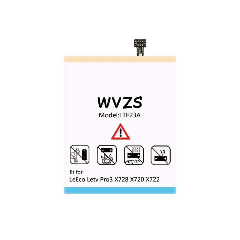 Wvzs 4600 мАч литий-полимерный аккумулятор LTF23A для Letv leEco Le Pro 3X720X722X728 Сменные