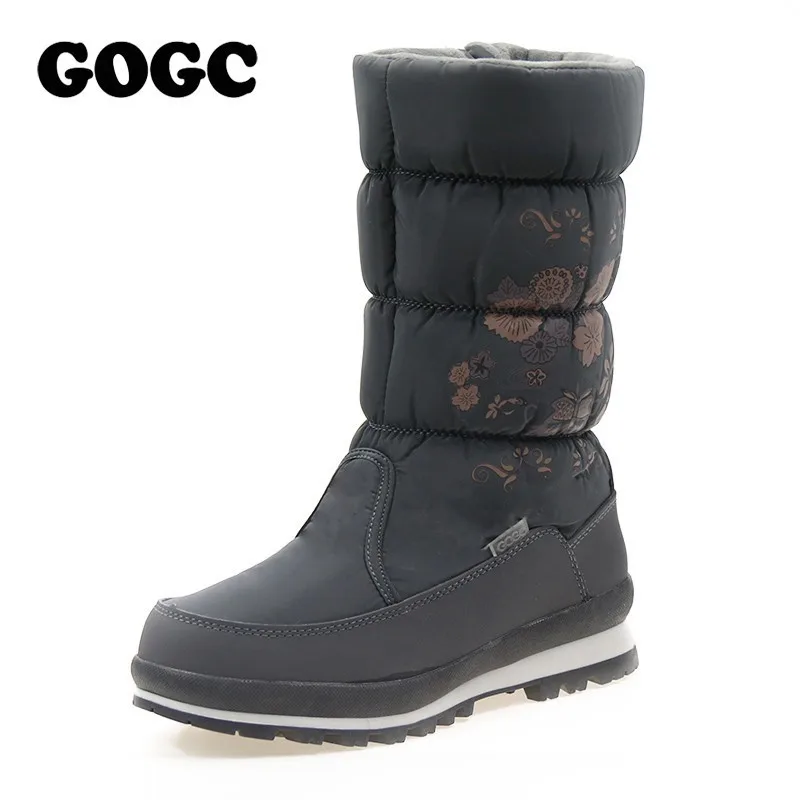 GOGC дутики женские; сапоги женские; дутики женские сапоги; сапоги женские зимние; женские сапоги до колена; Женские зимние сапоги; белые сапоги; зимние ботинки для женщин; Женские сапоги; зимние сапоги для женщин 9620 - Цвет: G9620-3