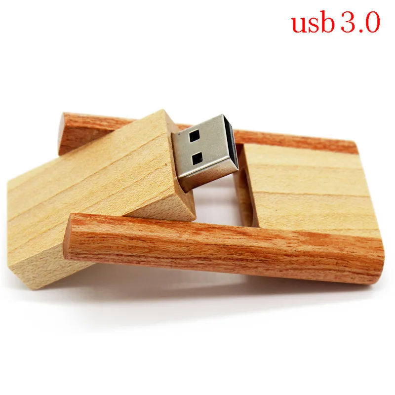 Свадебные подарки деревянный USB флэш накопитель грецкий орех 3 0 логотип