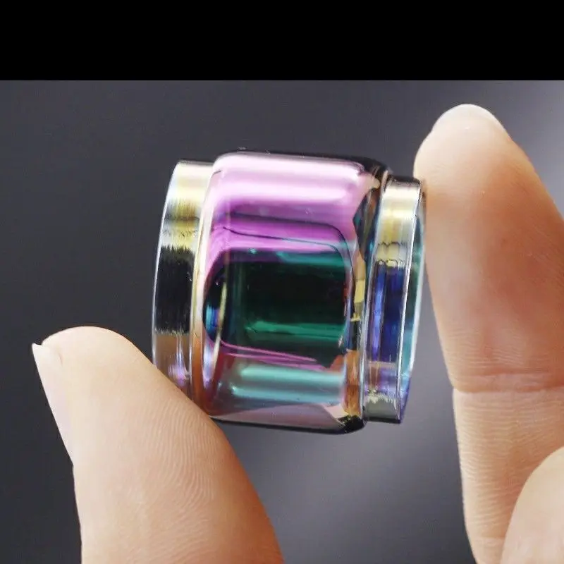 

Rainbow color Replacement Glass Drip Tip For Smok TFV12 Prince Electronic Cigarette Vape Accessories pyrex Glass tube