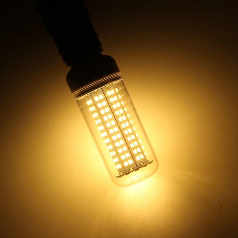 

1Pcs Full NEW LED lamp E27 E14 B22 16W 200 LED SMD 2835 1200lm Corn Bulb AC 110-265V Chandelier LEDs Candle light Spotlight