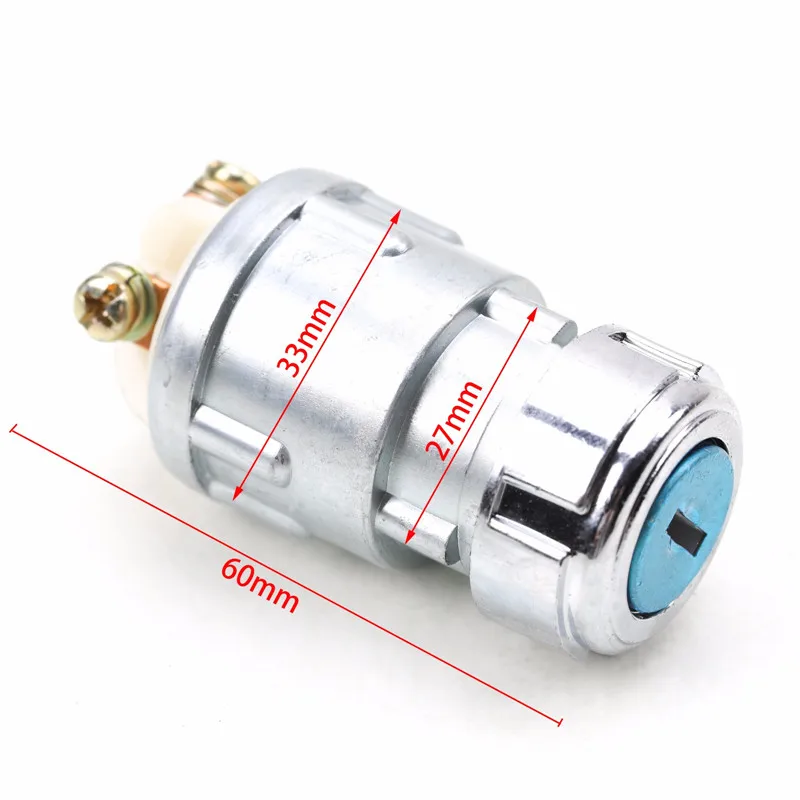 Трехпозиционный переключатель ключа зажигания для мотоцикла TDPRO 2 клавиши Honda Yamaha