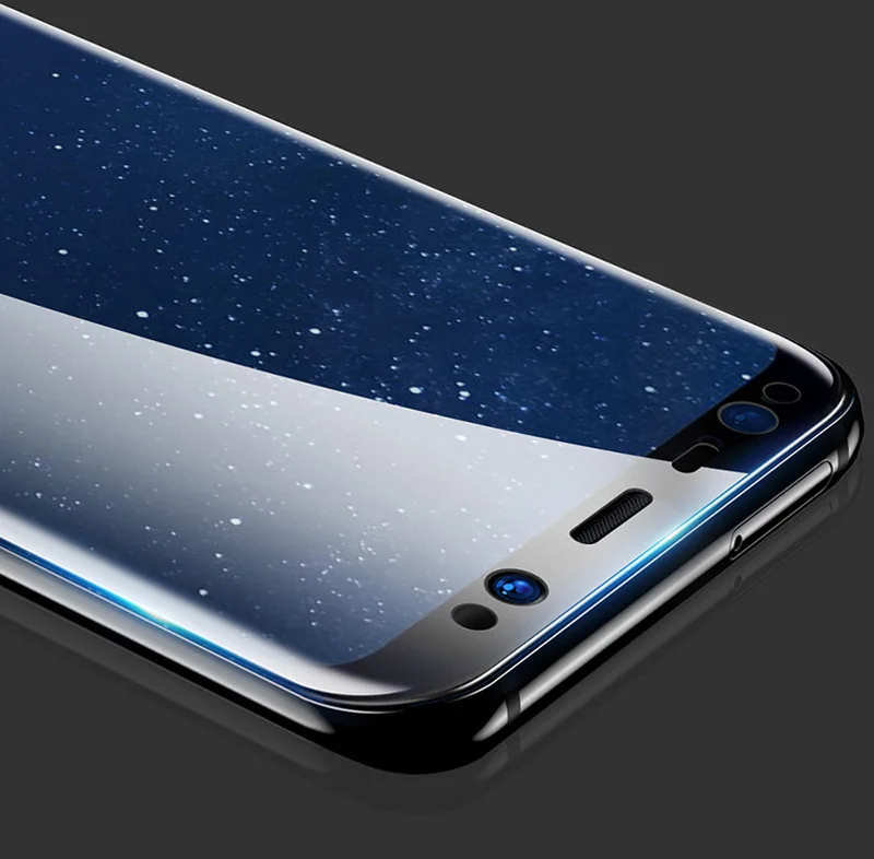 Для Samsung S8 Plus 9 H изогнутые закаленное Стекло Full Screen Protector Плёнки для Galaxy телефон
