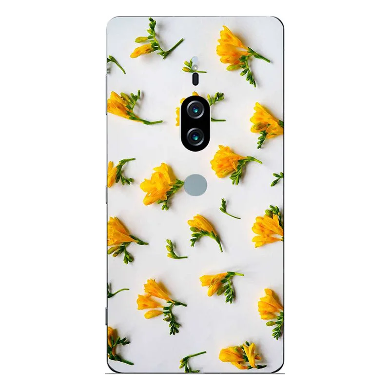 Чехлы для телефонов с принтом Sony Xperia XZ2 оригинальная задняя крышка премиум класса