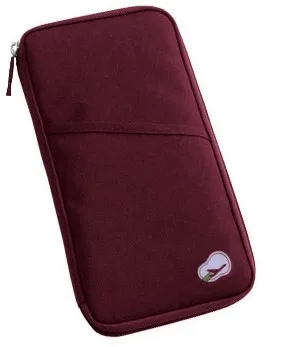 Модный кошелек для путешествий Женский Мужской Паспорт ID кредитница сумка