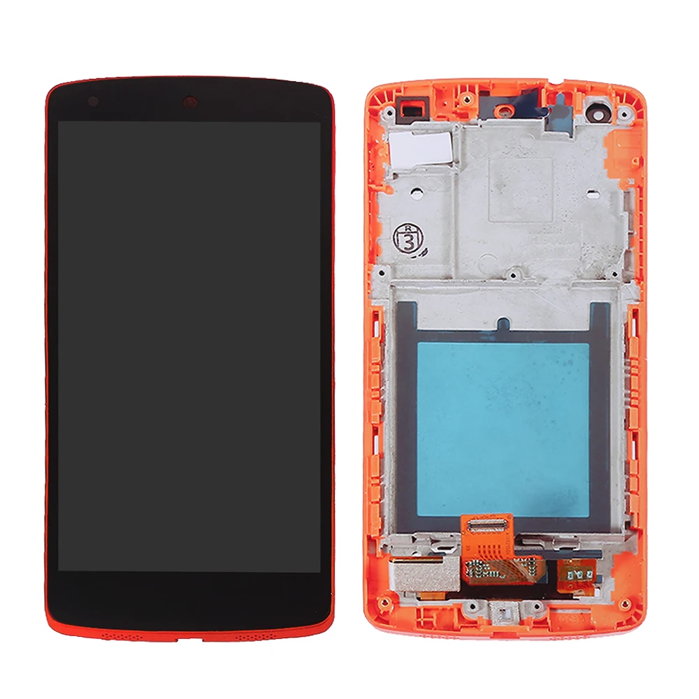 Для LG nexus 5 экран D820 D821 ЖК-дисплей сенсорный экран дигитайзер с рамкой в сборе Замена для nexus 5 дисплей