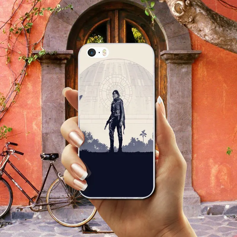 Hot Rogue One A Star Wars Story Soft TPU Silicone Mobile Phone Cases for iphone 6 6S 7 8 Plus 4 4S 5 5S SE X XR XS Max Shell | Мобильные