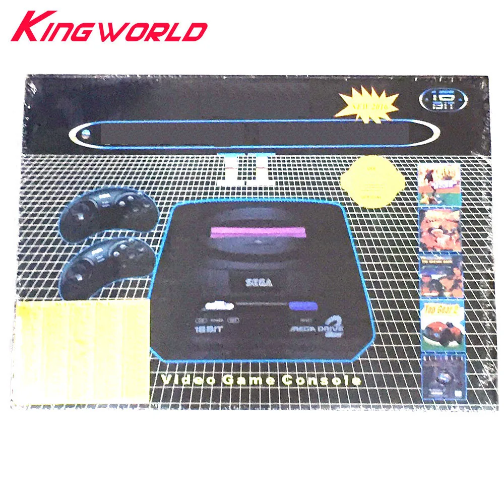 Игровая консоль с вилкой EU для S ega M D2 MD 2 Классическая 16 битная ТВ и видеоигр|game