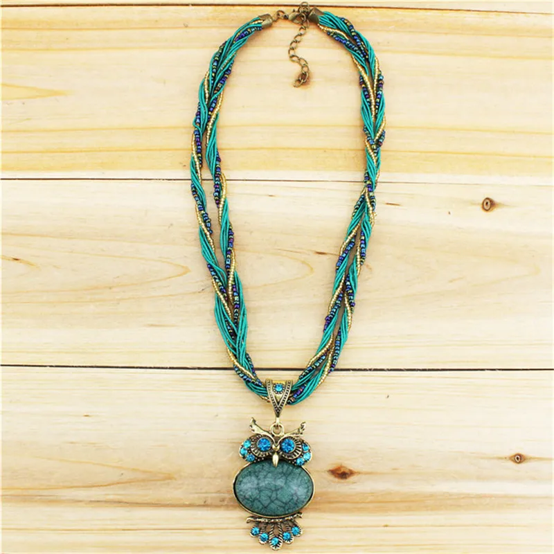 Кулон &quotСова Цепочки и ожерелья Серьги Ювелирные наборы для Для женщин Античная