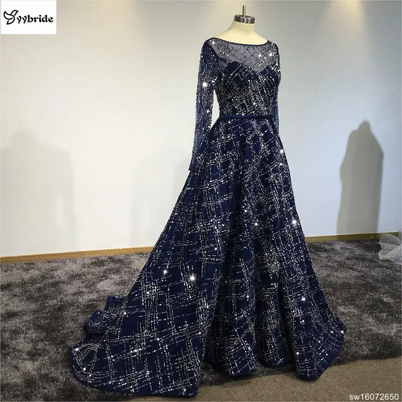 YYbride новые роскошные элегантные платья до пола с вырезом лодочкой длинными