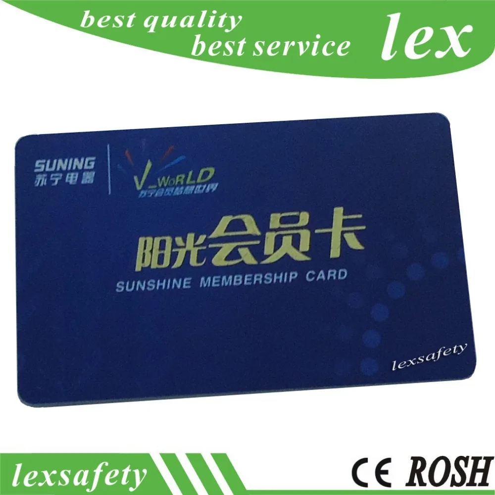 

Best Card Manufacturer And Benefits Of F08 1K 13.56MHZ Membership Club Contactless Proximity PVC Cards